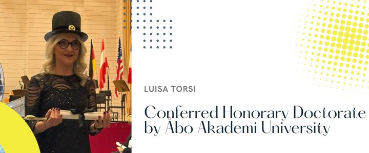Luisa Torsi Conferred Honorary Doctorate by Åbo Akademi University