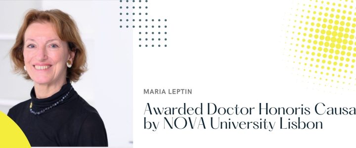 Maria Leptin Awarded Doctor Honoris Causa by NOVA University Lisbon