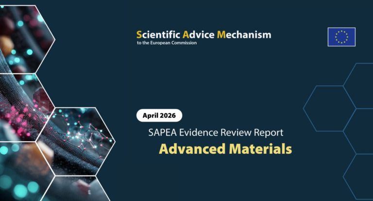EurASc President Contributes to European Commission Scientific Advice on Advanced Materials